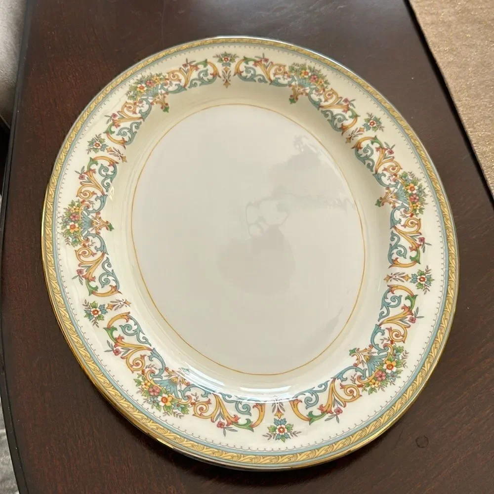 AYNSLEY Henley Oval Platter Dinnerware